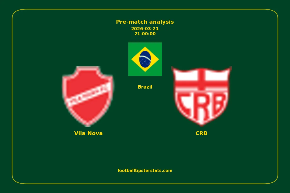 Pre-match analysis: Vila Nova vs CRB on 2026-03-21